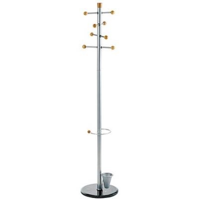 ALCO Garderobenschrank 2807 Anzahl der Haken: 8 (Ø x H) 38 cm x 175 cm Metall (pulverbeschichtet) Silber 1 St.