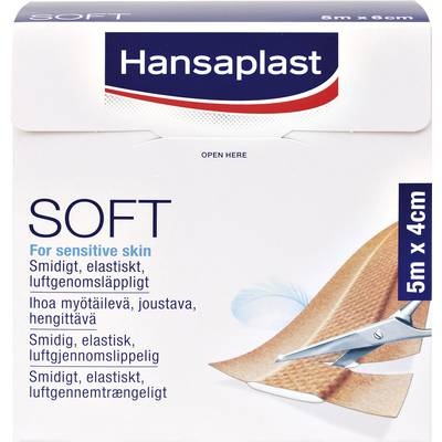 1556526 Hansaplast SOFT Pflaster (L x B) 5 m x 4 cm