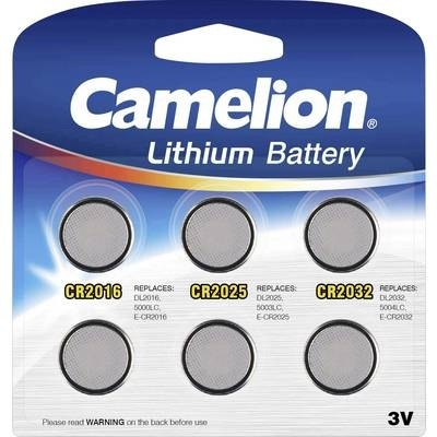 Lithium Knopfzellen Set - 6-teilig