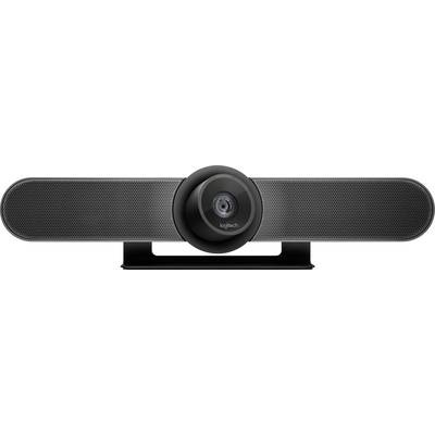 Logitech MeetUp 4K-Webcam 3840 x 2160 Pixel Standfuß, Klemm-Halterung