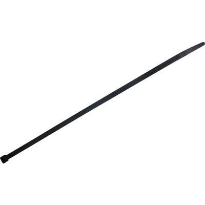 TRU COMPONENTS 1578066 Kabelbinder 400 mm Schwarz Hitzestabilisiert 100 St.