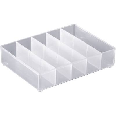 raaco Sortimentskoffer-Einsatz (L x B x H) 109 x 79 x 24 mm Anzahl Fächer: 5