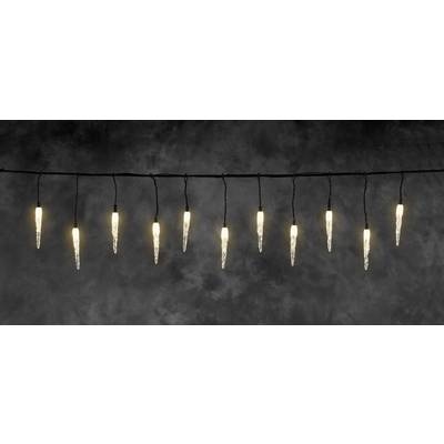 LED Lichtervorhang-System-Erweiterung Eiszapfen 31 V EEK: A (A++ - E) Lichtervorhang Bernstein Konstsmide