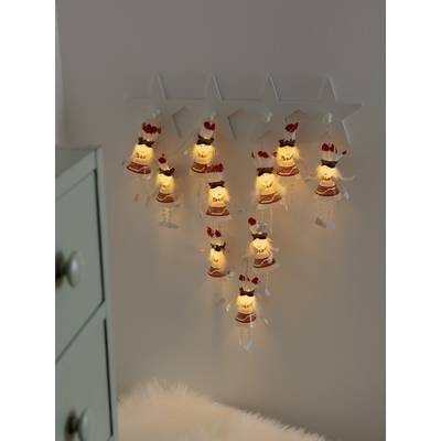 LED-Lichterkette Indianer, 10-flammig