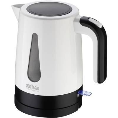 Silva Homeline KL1025 Wasserkocher schnurlos Weiß, Schwarz