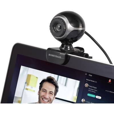 Basetech Classic BS-WC-01 Webcam 640 x 480 Pixel Klemm-Halterung, Standfuß