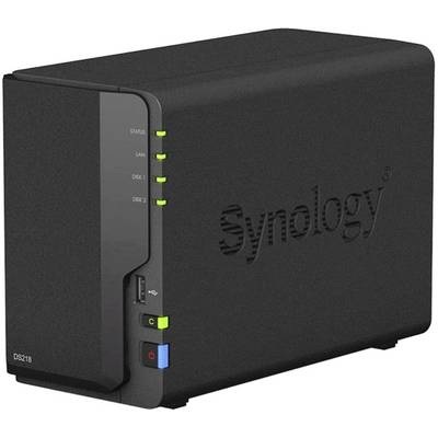 Synology DS218_CH NAS-Server Gehäuse 2 Bay USB 2.0 Frontanschluss