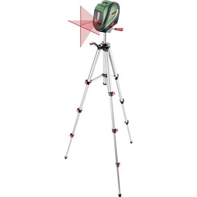Bosch Home and Garden UniversalLevel 2 Set Kreuzlinienlaser selbstnivellierend, inkl. Stativ Reichweite (max.): 10 m