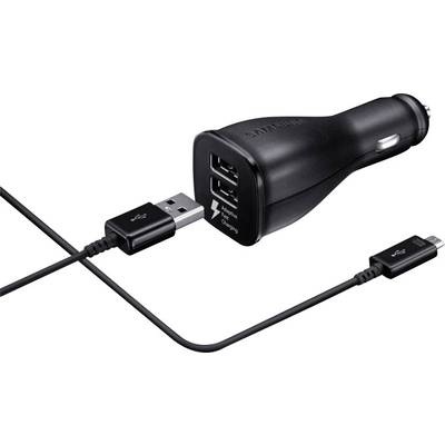 Samsung EP-LN920BBEGWW KFZ Handy Ladegerät mit Schnellladefunktion Micro USB Schwarz