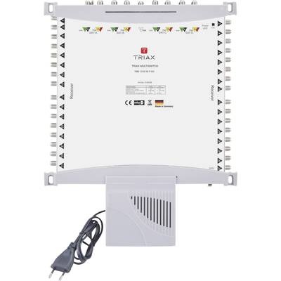 Triax TMS 1732 SE P-EU SAT Multischalter Eingänge (Multischalter): 17 (16 SAT/1 terrestrisch) Teilnehmer-Anzahl: 32
