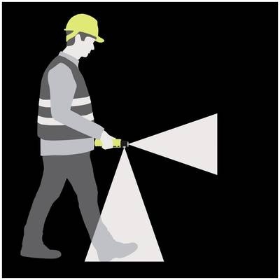 Taschenlampe Ex Zone: 0 UK Underwater Kinetics UK 4AA eLED Surefoot 170 lm 192 m