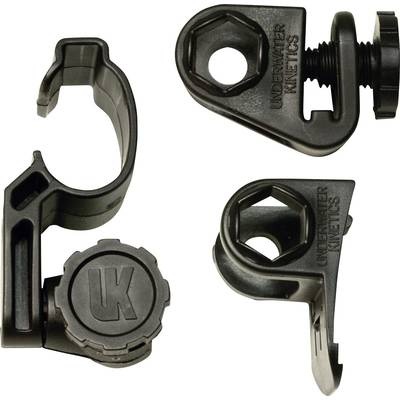 Helmhalterung UK Underwater Kinetics alle UK 3AA/4AA 514819 Schwarz