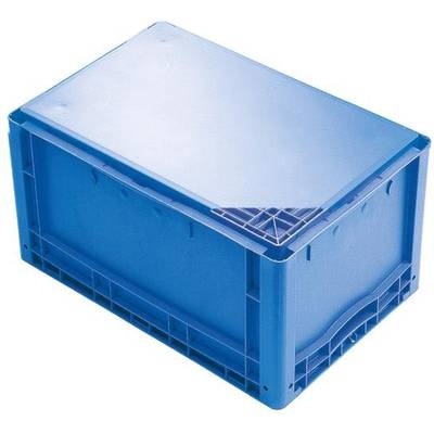 Stapelbehälter lebensmittelgeeignet (L x B x H) 600 x 400 x 338 mm Blau 1658311 1 St.