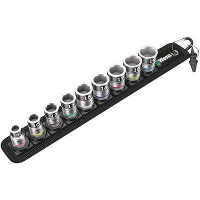 Wera Belt B 1 05003970001 Außen-Sechskant Steckschlüsseleinsatz-Set 10teilig 3/8 (10 mm)