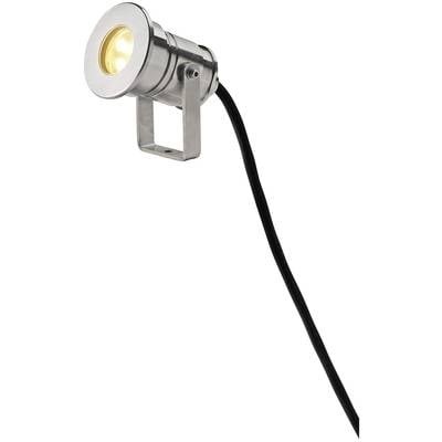 SLV Dasar Projector LED-Außenstrahler edelstahl