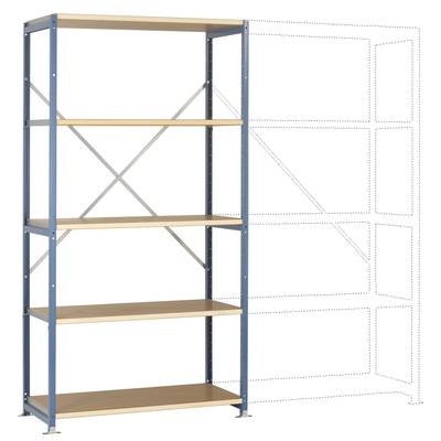 Manuflex RP1031.5021 Fachbodenregal-Grundmodul 120 kg (B x H x T) 970 x 2000 x 1000 mm Stahl pulverbeschichtet