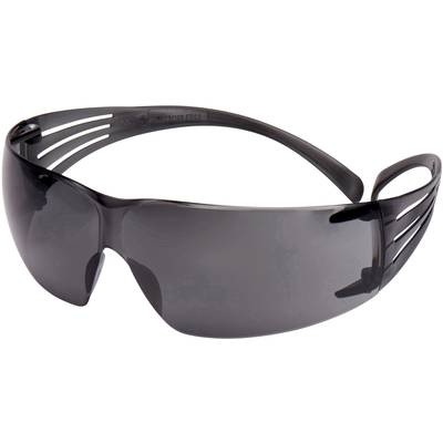3M SecureFit SF202AF Schutzbrille inkl. Antibeschlag-Schutz Schwarz