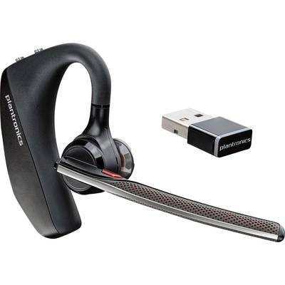 Plantronics Voyager 5200 UC Telefon-Headset USB schnurlos In Ear Schwarz