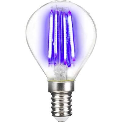 LED-Lampe E14 4W Filament, blau