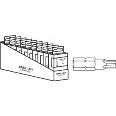 Torx-Bit T 50 Stahl gehärtet 50 St.