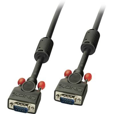 LINDY VGA Anschlusskabel [1x VGA-Stecker - 1x VGA-Stecker] 10 m Schwarz