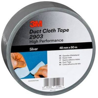 3M 2903 2903 Gewebeklebeband 3M™ 2903 Schwarz (L x B) 50 m x 48 mm 1 Rolle(n)