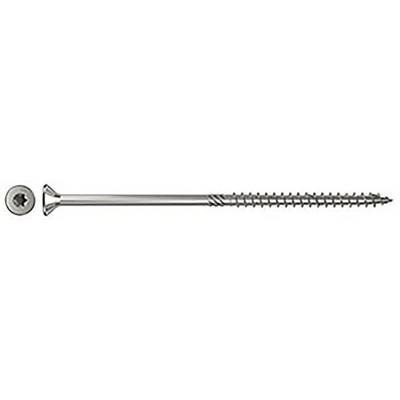 Fischer 657406 Senkkopfschrauben 6 mm 180 mm Torx galvanisch verzinkt 100 St.