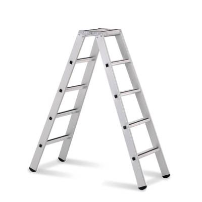 ZARGES 41305 Aluminium Stufen-Stehleiter klappbar 8.4 kg