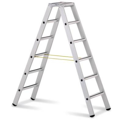 ZARGES 41306 Aluminium Stufen-Stehleiter klappbar 9.3 kg