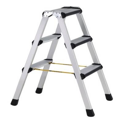 ZARGES 41432NL Aluminium Stufen-Stehleiter klappbar 5.2 kg