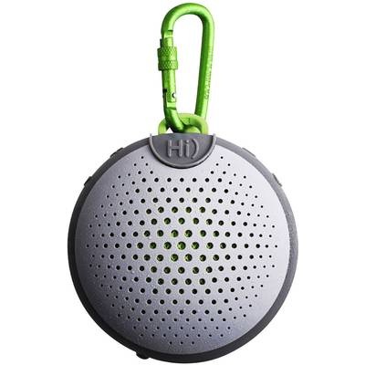 Boompods Aquablaster Bluetooth® Lautsprecher Amazon Alexa direkt integriert, Freisprechfunktion, inkl. Halterung,