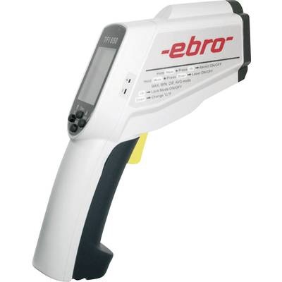 ebro TFI 650 Infrarot-Thermometer Optik 50:1 -60 bis +1500 °C Kontaktmessung