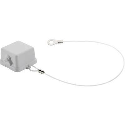 Schutzdeckel mit 2 Bolzen für Anbau-, Sockel-, Kupplungsgehäuse mit Stifteinsatz, Fangschnur mit Kabelschuh Serie H-A 3