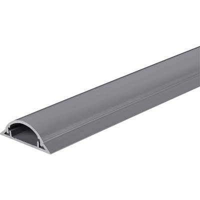 TRU COMPONENTS Kabelbrücke PVC Grau Anzahl Kanäle: 1 1000 mm Inhalt: 1 St.