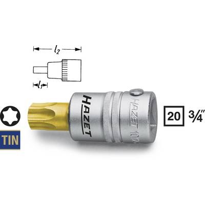 Hazet 1012-T60 Innen-TORX Steckschlüssel-Bit-Einsatz T 60 3/4 (20 mm)