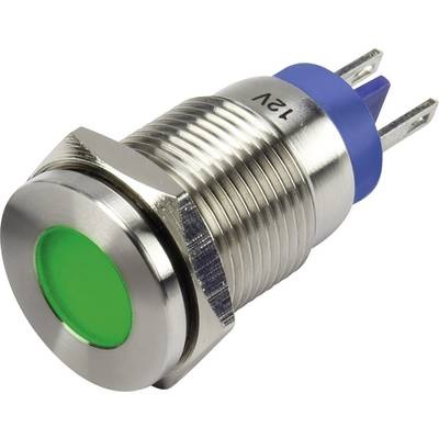 TRU COMPONENTS LED-Signalleuchte Grün 12 V/DC GQ16F-D/J/G/12V/S