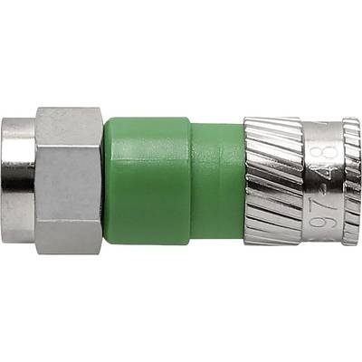 F-Stecker-Kompression Kabel-Durchmesser: 4.9 mm