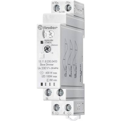 Finder Dimmer für Hutschiene 10 St. 15.11.8.230.0400 Betriebsspannung:230 V/AC