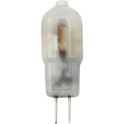 LightMe LED EEK A++ (A++ - E) G4 Stiftsockel 1.2 W = 12 W Warmweiß (Ø x L) 12 mm x 35 mm 1 St.