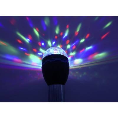 LED Party-Leuchtmittel Renkforce E27 PARTYLAMP 1 W Multi-Color Anzahl Leuchtmittel: 3