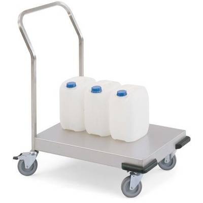 01.1269.2 Plattformwagen Edelstahl Traglast (max.): 120 kg