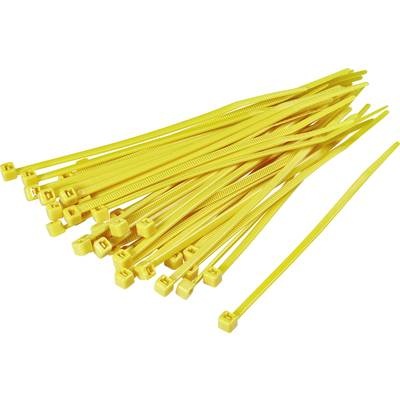 TRU COMPONENTS 1593684 TC-KL32BKZ-15M203 Kabelbinder 100 mm Gelb 100 St.