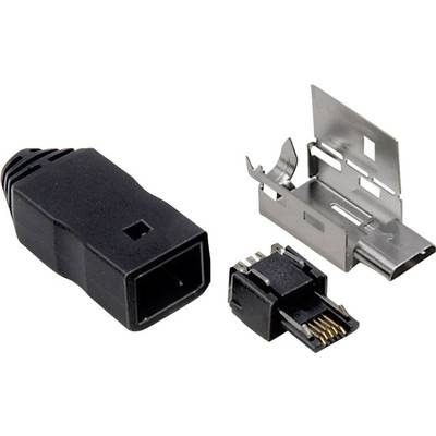 Micro USB B-Stecker Stecker, gerade TRU COMPONENTS Inhalt: 1 St.