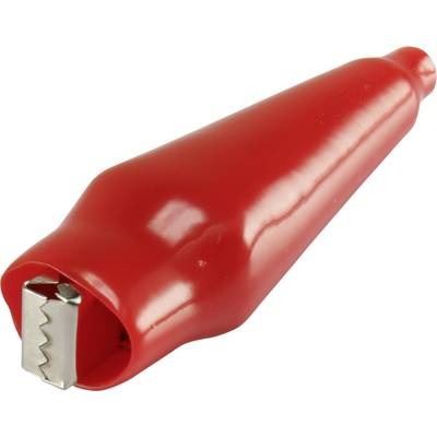 TRU COMPONENTS 93038c50 Krokodilklemme Schwarz Länge: 65 mm 1 St.
