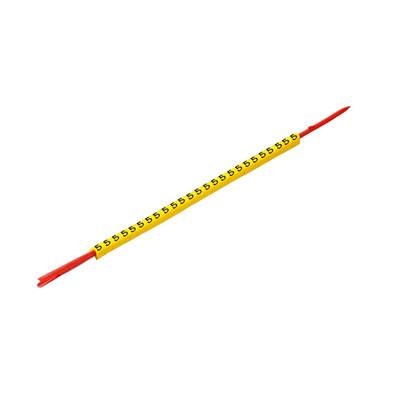 Weidmüller CLI R 02-3 GE/SW 2 Kennzeichnungsring Aufdruck 2 Außendurchmesser-Bereich 1 bis 3 mm 0560001507