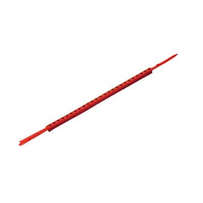 Weidmüller CLI R 02-3 RT/SW + Kennzeichnungsring Aufdruck + Außendurchmesser-Bereich 1 bis 3 mm 0560001739