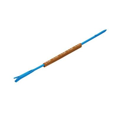Weidmüller CLI R 1-3 BR/WS 1 Kennzeichnungsring Aufdruck 1 Außendurchmesser-Bereich 3 bis 5 mm 0572901505
