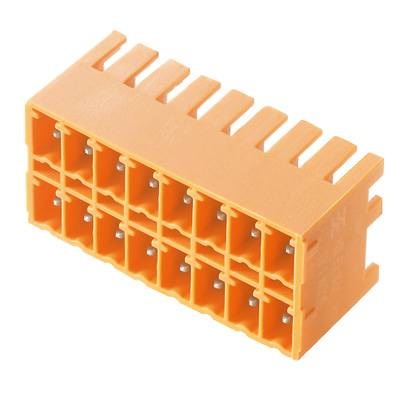 Weidmüller Buchsengehäuse-Platine BL/SL Polzahl Gesamt 32 Rastermaß: 3.81 mm 1040570000 20 St.