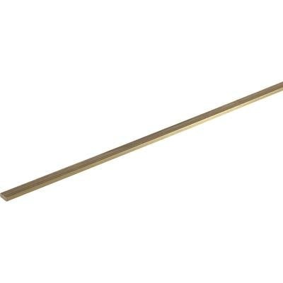 Messing Flach Profil (L x B x H) 500 x 10 x 3 mm 1 St.
