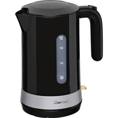 Clatronic WK 3452 Wasserkocher schnurlos Schwarz